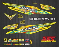 Striping Stiker Variasi Supra Fit New/Supra Fit X Wave Ungkel