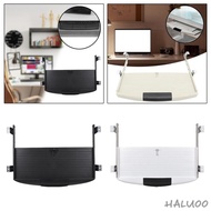 [Haluoo] Keyboard Tray under Desk, Desk Drawer Keyboard Tray, Computer Keyboard Slide Side Mount Pull Out Keyboard Tray, for Home