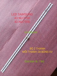 [HCM]BỘ LED TIVI SAMSUNG 43NU7100 43RU7100 43NU7300 43RU7300 43RU7200 43NU7200 43NU7090 43RU7090 43N