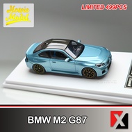 Howie Model 1:64 bmw M2 G87 Special Limited Edition Ice Blue