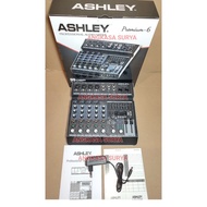 READY!!!!! Mixer Audio Ashley Premium 6 Premium6 6 Channel Original