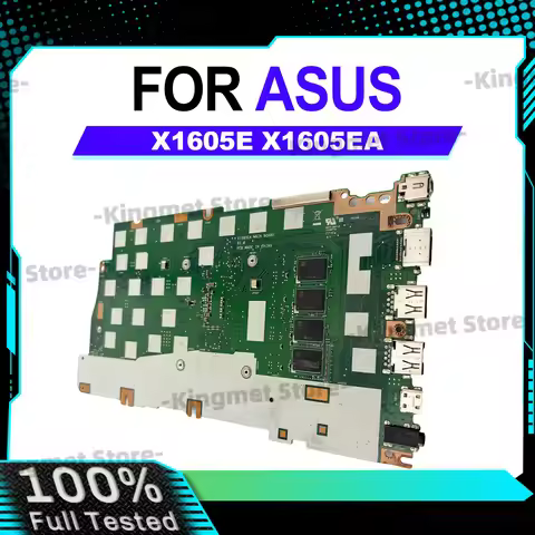 X1605EA Laptop Motherboard For ASUS VivoBook X1605E X1605EA Notebook Mainboard With 11th Gen I3 i5 i
