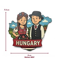 Hungary Fridge Magnet Souvenirs from Hungaria Country