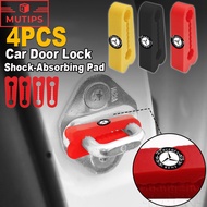 Mercedes Benz Car Door Lock Shock Absorber Pad Silicone Bumper Strip Door Lock Buckle Protector Cush