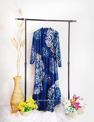 BATIK HAFIZH-GAMIS TWILL KANCING REMPEL TUMPUK BAWAH BY DIELA PELANGI / GAMIS TWILL SUSUN KANCING RU