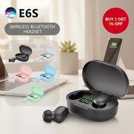 E6S Earphones Wireless Earbuds Bluetooth Headset TWS High Quality Noise Cancelling Microphone