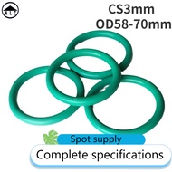 [ALC] Green FKM Fluorine O-Ring O-Ring Gasket OD58-70 * CS3.1mm