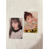 IZONE Heartiz Official Photocard / Pc / Honda Hitomi / Choi Yena