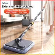 Salvo Spin Mop Set Bucket Automatic Magic Rotating Mop Lazy Mops Hand Wash Free Self-Cleaning Water 