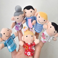 shop 6/10/12 PCS Kids Baby Kids Plush Puppets Animal  Finger Toys Sleeping story Accessories For Inf