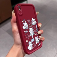 Casing hp for Xiaomi Redmi 9A 9I Case Rabbit Life CuteYANG Silicone Case Cesing Soft Texture Kesing 