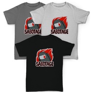 Among Us Sabotage Kids Tshirt 100% cotton