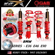GAB HE Series - BMW 3 Series E36 E46 E90 Adjustable Absorber High Low Bodyshift