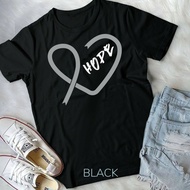 Brain Cancer Awareness Cancer Ribbon Unisex T-Shirt