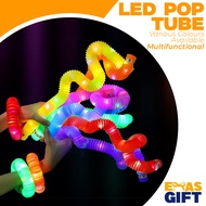New Tube Light Popular Sensory Toys Flashlight Autism Children Decompression Toys DIY Tools Fidget t