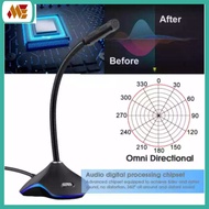 POPU.PINE Wired 3.5mm Audio Professional  Computer Microphone / Laptop Microphone / Desktop Micropho