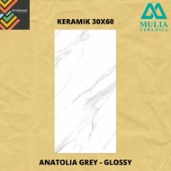 KERAMIK 30X60 ANATOLIA GREY - GLOSSY