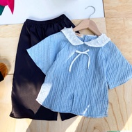 REAL PHOTO Baby Girl Outfit Set - LEMLEM Designer Outfit Set