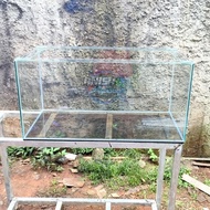 AQUARIUM 80X40X40 DASAR 8MM KELILING 5MM MURAH