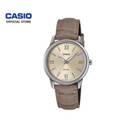 Casio General LTP-1303LL-7AV Brown Leather Band Women Watch
