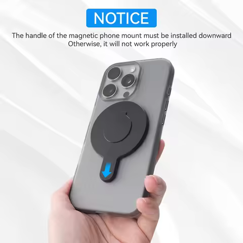 for DJI OM 7/7P/6 Magsafe Adapter Ring Holder Phone Clamp For Gimbal Stabilizer DJI Osmo Mobile 7 6 