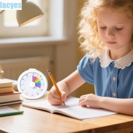 LACYES Countdown Timer Clock, Rainbow Display Digital Timer Visual Timer, Desk Timer Multifunctional