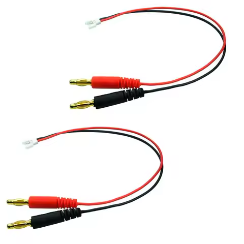 1/2 Pcs Micro Losi/Walkera Female Drone Battery to 4.0mm Gold Plated Banana Plug Charger Adapter Plu
