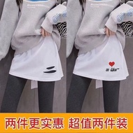 Women's Small Autumn Winter Inner Layer Skirt - Y7BD