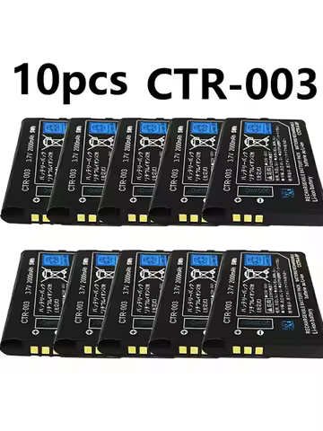 2000mAh CTR-003 For Nintendo 2DS 3DS NEW 2DS XL Battery CTR-003 For Nintendo 3DS N3DS Gamepad Contro