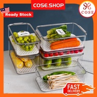 COSE Fridge Organizer Freezer Storage Box Refrigerator Organizer Box Fridge Storage Kitchen Food Sto