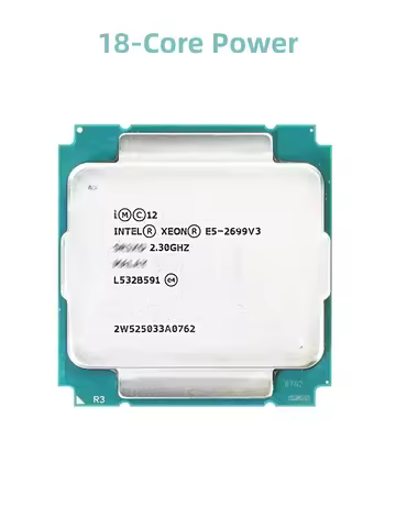 Intel Xeon E5 2699 V3 Used E5 2699V3 CPU processor 2.3Ghz 18-Core LGA 2011-3
