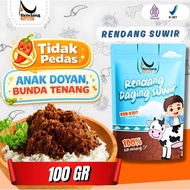Rendang daging Sagika/Rendang daging siap saji/rendang daging tidak pedas/rendang daging buat anak/r