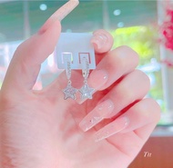 Bông tai bạc hình ngôi sao chất liệu bằng bạc MS060s