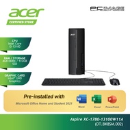 Acer Aspire XC-1780-13100W11A I3-13100/4GB DDR4/512GB SSD/Intel UHD/W11H/Office OPI/3YW Onsite