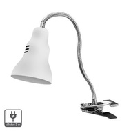 "ลดล้างสต๊อก"โคมไฟอ่านหนังสือแบบหนีบ (E27x1) HATASHI รุ่น HT-1711C ขนาด 9 x 12 x 6 ซม. สีขาว**** ECO