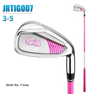 PGM 7 Iron Golf Club for Kids Beginners Golf Irons Boys Girls Stainless Steel Rod  Graphite Shaft Lo