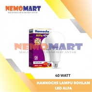 CAHAYA HANNOCHS A-BULB LED LAMP ALFA COOL DAYLIGHT BULB 40 WATT W HANNOCH BULB 40WATT 40W WHITE LIGH