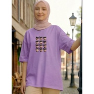 2Y612 [AIYOU] M-5XL T Shirt Baju Perempuan Style Tshirt Woman   Women Seluar Plus Size Murah Crop To