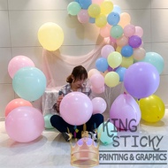 Pastel Balloon (Macaron) 18 inch Jumbo Balloon/