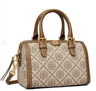 Tory Burch monogram bag 手袋 👝 啡色