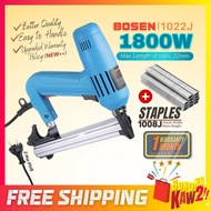 1022J Professional Pro Electric Stapler Gun With Duo-Fast + 1010j 5000pcs Staples 订书机 (Hardcase/Pape