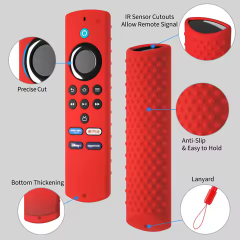 Silicone Remote Cover for Fire TV Stick Lite (2021/2020 Models) Remote Cover for Fire TV Stick Lite