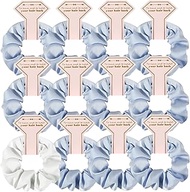 Satin Bridesmaid Scrunchies Bachelorette Hair Ties Set of 6 Bridal Shower No Damage Hairties ideas G