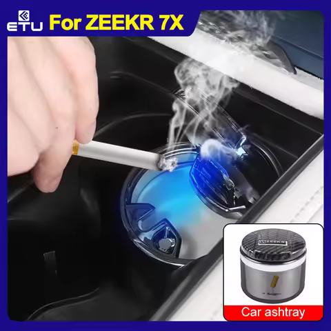 For Zeekr 7X 001 007 007GT 009 X Car Ashtray Anti-ash Artifact Multi-function Ashtray zeekr ZEEKR 7X