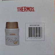 THERMOS 膳魔師不鏽鋼真空食物罐 SK520WP-BB 小熊維尼 520 ml