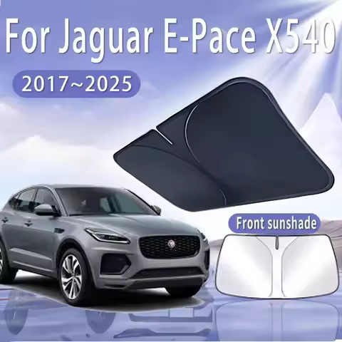 Car Sun Visor For Jaguar E-Pace X540 2017~2025 2018 Front Windshield Sunshade Heat Insulation Summer