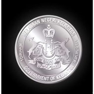 1 Dirham Silver Coins 999 Kelantan KGT 2.975g