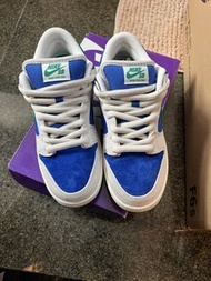 Nike SB Dunk Low Pro 藍色綠色滑板鞋