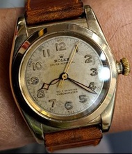 勞力士古董錶14K自動