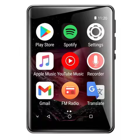 Portable Android and Bluetooth MP3/MP4 Player MTK6750 8-Core| 2.8" Screen | 16G-144G | WiFi | Play S